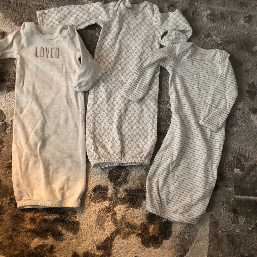Newborn gown lot